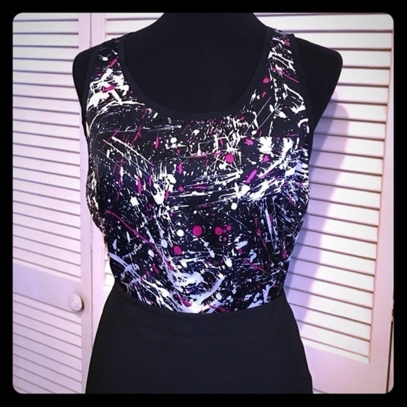 3 for $30 NWT black splatter paint Blouse size M - Picture 4 of 5